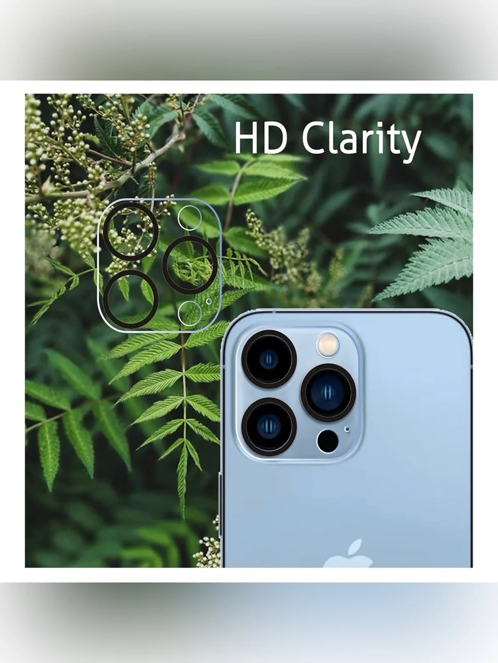 Camera Lens Glass Protectors for iPhones 16 & 14 Pro & iPhone 16 & 14 Pro Max